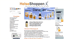 Desktop Screenshot of helseshoppen.dk